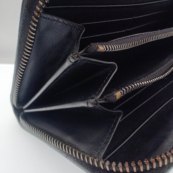 Bottega Veneta Intrecciato Leather Zip Long Wallet - Picture 10 of 11